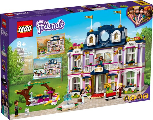 LEGO 41684 Heartlake City Grand Hotel 心湖城大酒店 (Friends)