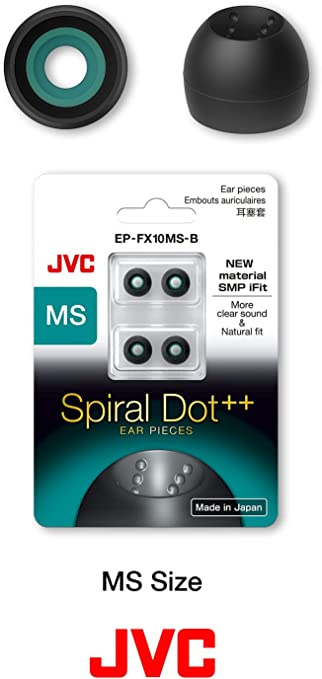 JVC EP-FX10 Spiral Dot++ Earpiece 耳膠  [5尺碼]