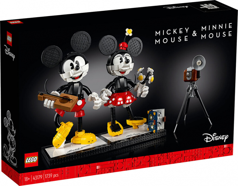 LEGO 43179 Mickey Mouse & Minnie Mouse 米奇和米妮 (Disney迪士尼)