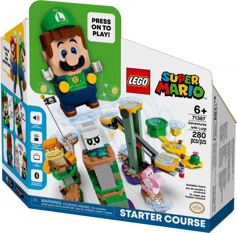 LEGO 71387 Adventures with Luigi - LUIGI™入門競賽跑道 (Super Mario 超級瑪利奧)