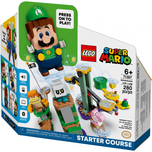 LEGO 71387 Adventures with Luigi - LUIGI™入門競賽跑道 (Super Mario 超級瑪利奧)