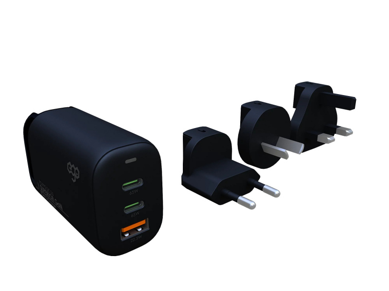 EGO Superior GaN 65W 3輸出細小USB充電器 A2018