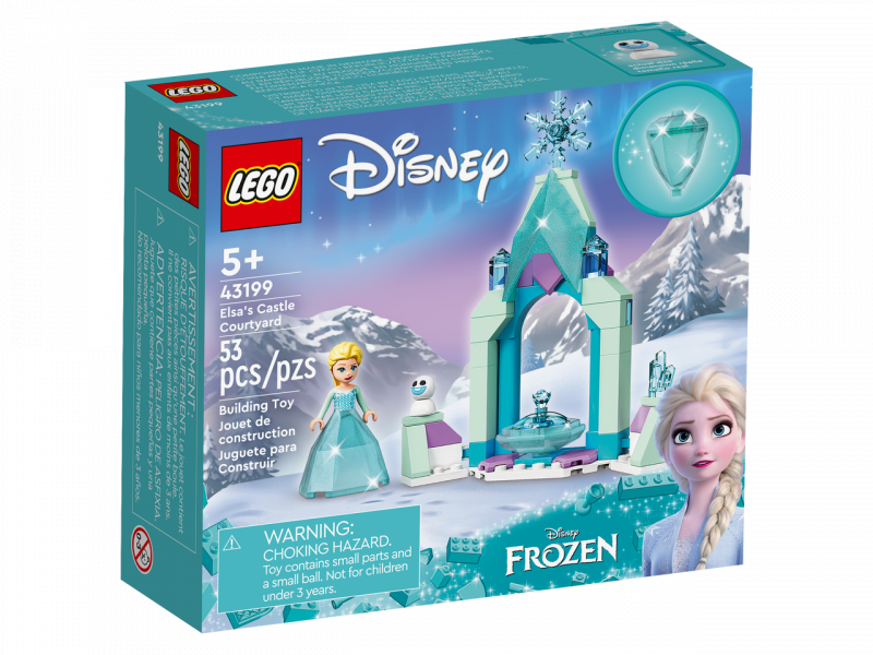 LEGO 43199 Elsa's Castle Courtyard 愛莎的城堡庭院 (魔雪奇緣，迪士尼公主)