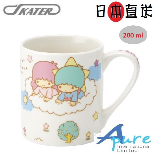 Skater-Sanrio 雙子星 20 CHMG14兒童陶瓷杯子/馬克杯/水杯200ml-日本直送