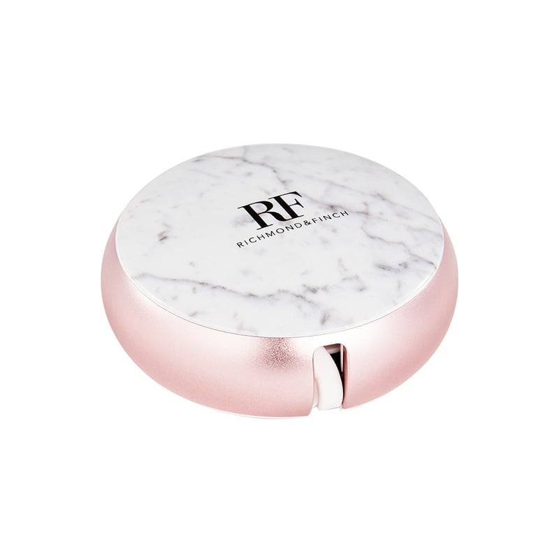 Richmond & Finch Cable Winder - White Marble Case with Lightning to USB Connector (CW-014)