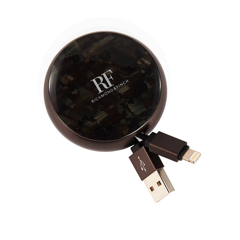 Richmond & Finch Cable Winder - Camouflage Case with Type C to USB Connector (CWTYPE-207)