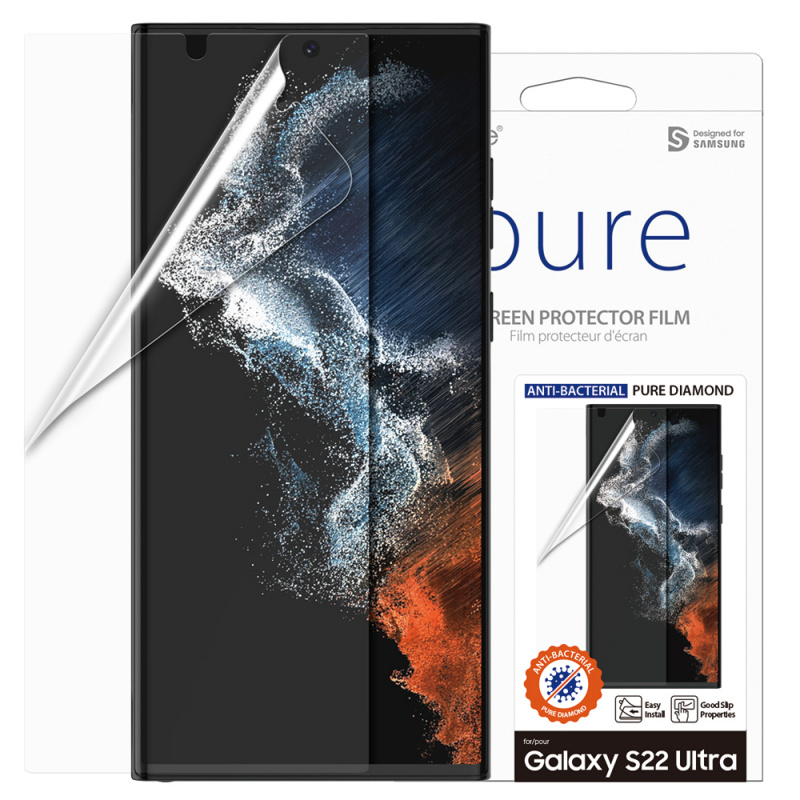 Araree – 鑽石級螢幕保護貼適用於 Samsung Galaxy S22 系列