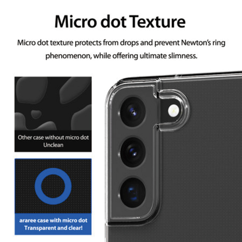 Araree – Nukin 透明保護殼適用於 Samsung Galaxy S22 系列