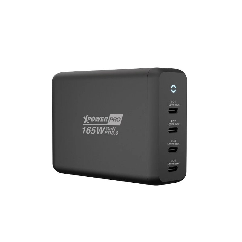 XPower Pro GX165 165W GaN智能TYPE-C充電器