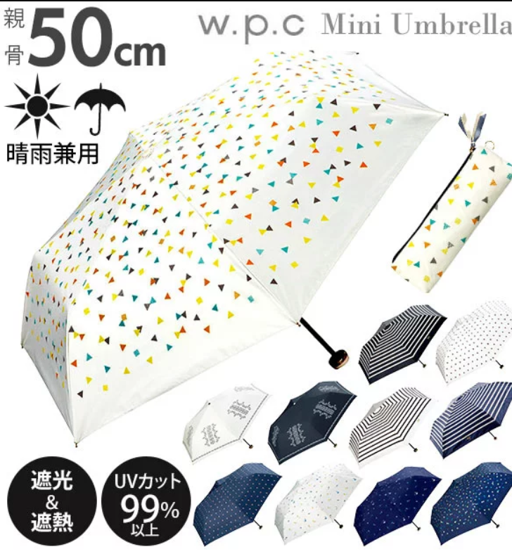 W.P.C 801系列 (日本最高) 防UV‧遮光遮熱- 太陽傘