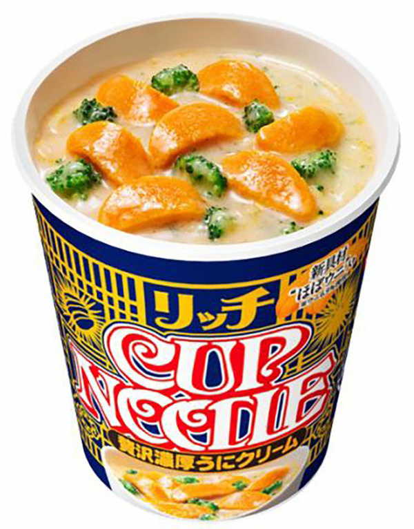 日本日清合味道CUP NOODLE 豪華版濃厚海膽忌廉杯麵