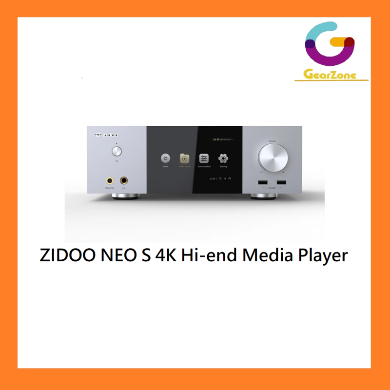 ZIDOO NEO S 4K Hi-end Media Player