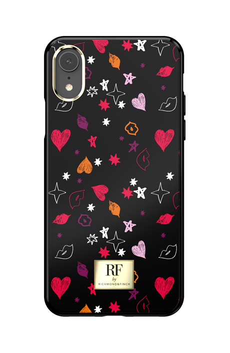 RF by Richmond & Finch iPhone Case - Heart And Kisses (006)