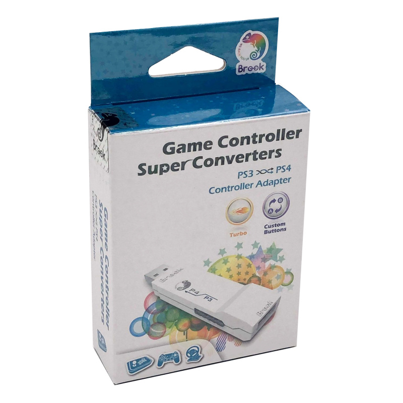 Brook Super Converter PS3手制轉PS4主機/PC轉換器 支援有線PS5控制器 在PS5上玩兼容的PS4遊戲