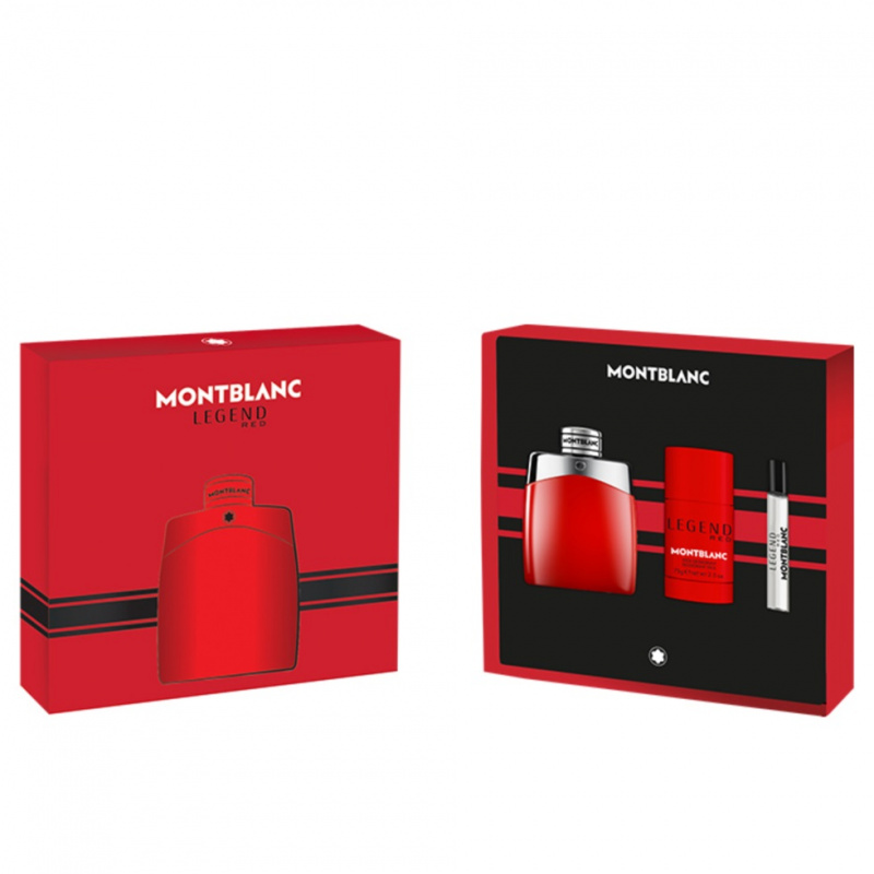 Mont Blanc Legend Red 3Pc Set PERFUME STATION