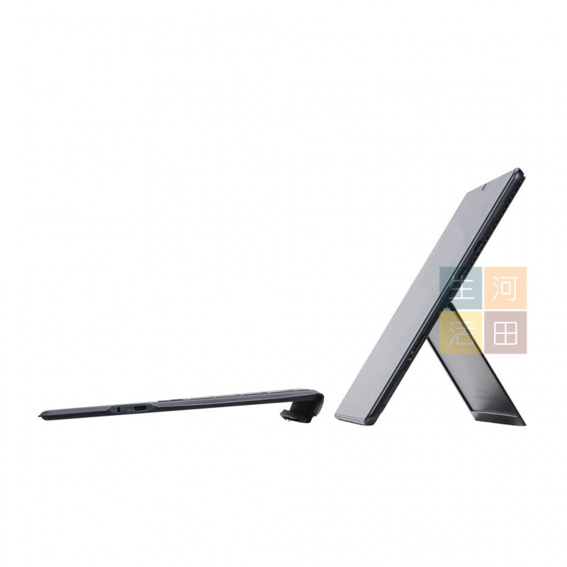 副廠代用Microsoft Surface pro8 平板電腦藍牙鍵盤保護套[帶觸摸板和筆槽] (黑色)