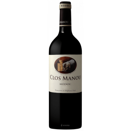 法國波爾多 貴象 Clos Manou Médoc 2015 紅酒 (原箱6支裝優惠) [750ml]