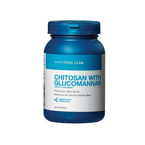 GNC Total Lean Chitosan with Glucomannan 甲殼素 (添加纖維配方) [120粒]