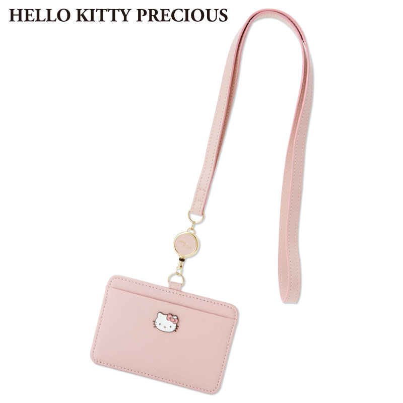 日本SANRIO Hello Kitty 真皮伸縮證件套 [2色]