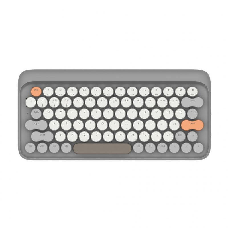 Lofree - Bluetooth 復古打字機鍵盤for Mac / Smartphones [白色]