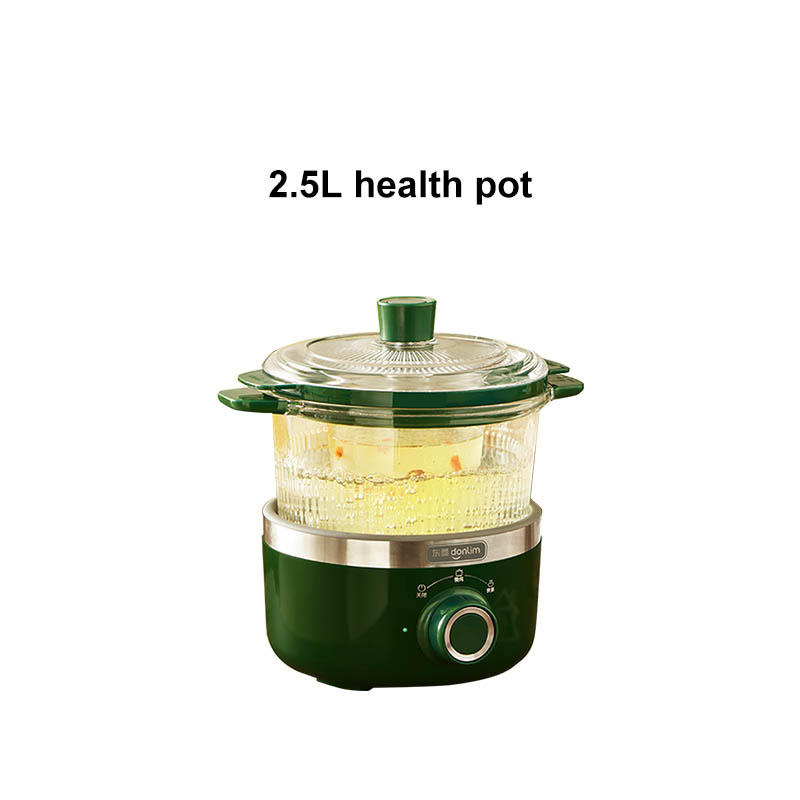 養生鍋2.5L Electric Kettle Coffee Tea Maker Black Pu 'er Glass Tea Maker Automatic Steam Spray Teapot Kettles Health Pot