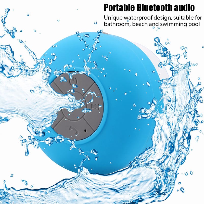 便携喇叭Portable Bluetooth Speaker Wireless Waterproof Shower Speakers for Phone Bluetooth Subwoofer Hand Free Car Speaker Loudspeaker