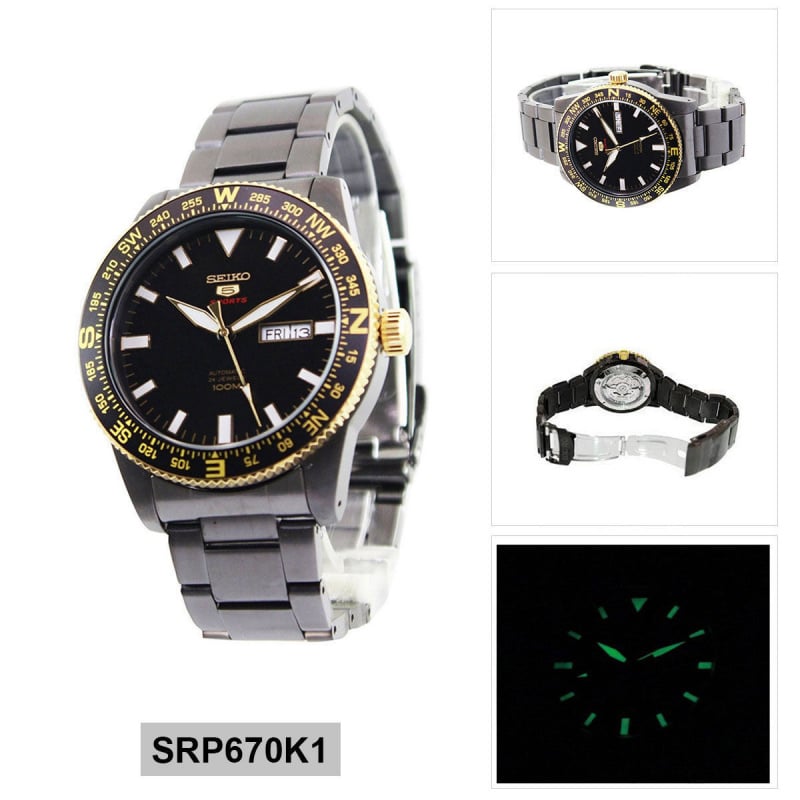 深水步有門市全新1年保養有單正版 SEIKO 精工錶 SRP670K1