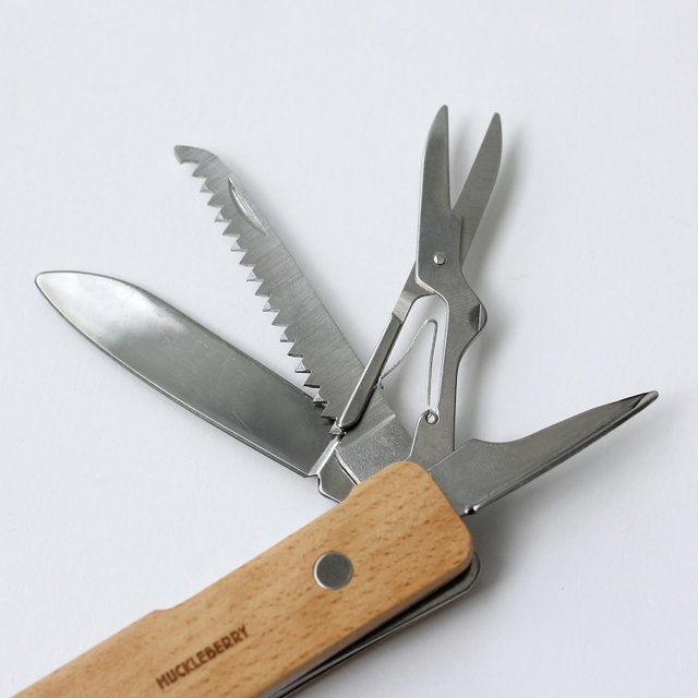 KIKKERLAND Huckleberry First Pocket Knife 迷你多功能工具刀 Carefree Online