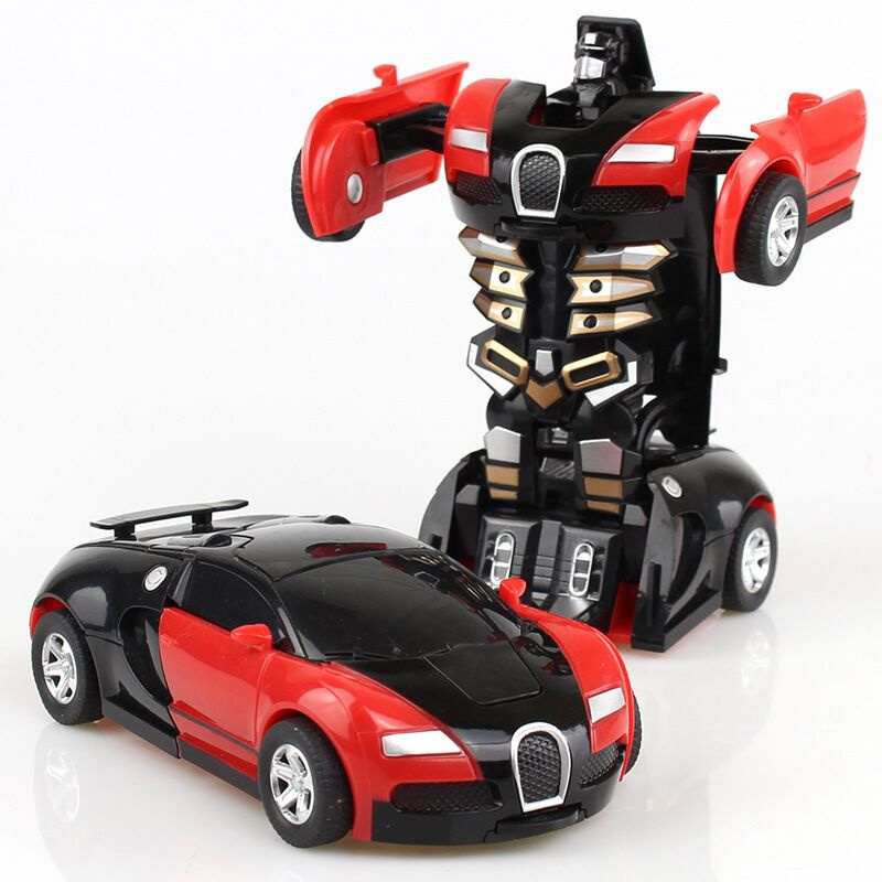 玩具車新款变形玩具汽车变形机器人玩具压铸塑料模型车儿童恐龙玩具儿童玩具生日礼物