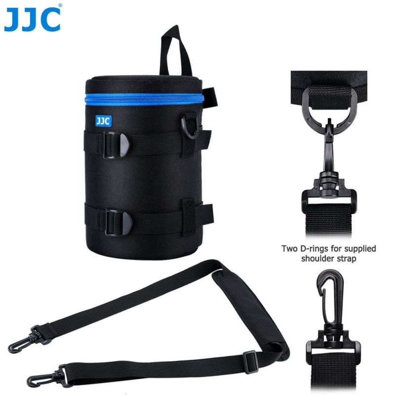 相機包JJC 豪華相機鏡頭包袋保護套適用於佳能鏡頭尼康索尼奧林巴斯富士數碼單反相機攝影配件單肩包背包