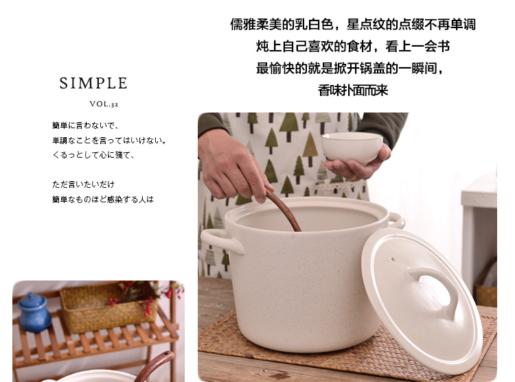 中藥壺日式耐高溫石鍋煲湯大容量陶瓷鍋中式砂鍋燃氣