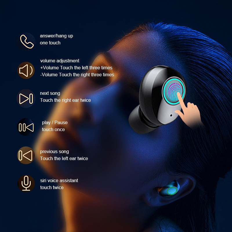 耳機全新原装蓝牙耳机无线耳机tws耳机运动入耳式立体声耳塞防水降噪高清麦克风
