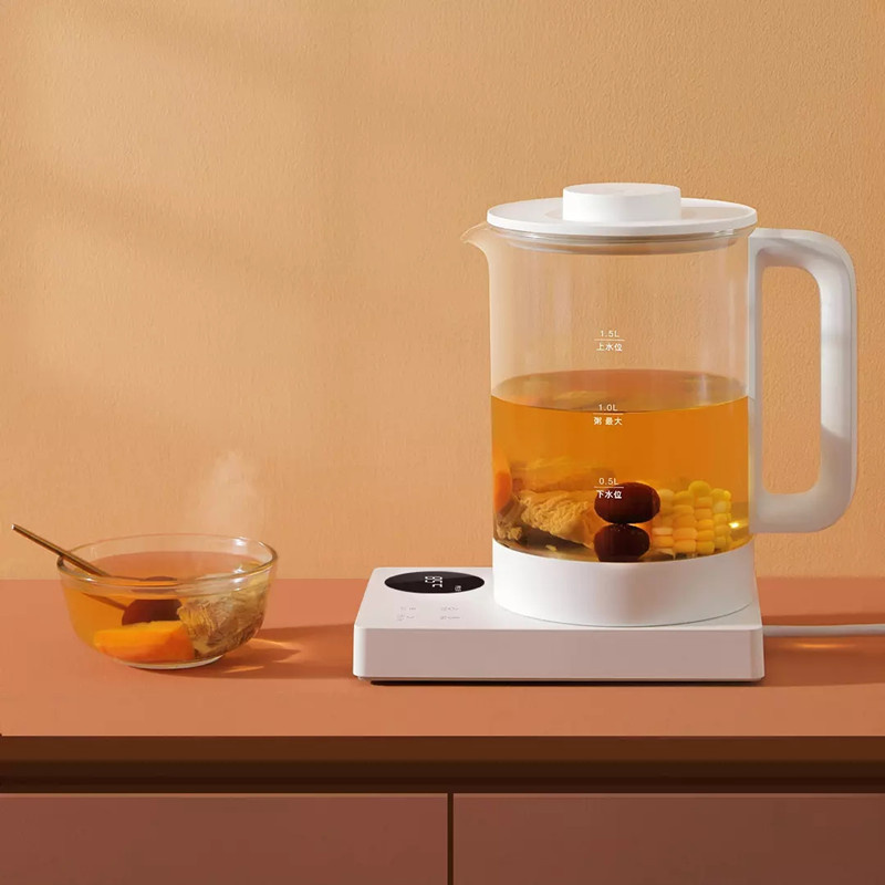 養生鍋XIAOMI MIJIA Electric Kettle Health Pot Honey 1S Tea Pot Thermostat Electric Stew Cup Kitchen Appliance
