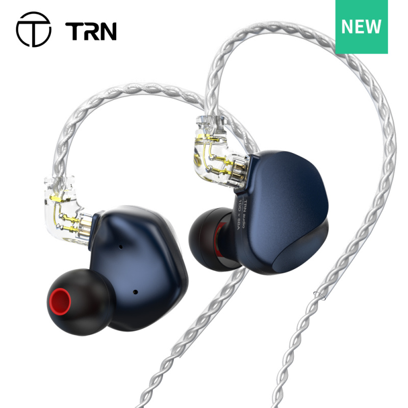 耳機TRN VX PRO 8BA+1DD Hybrid Metal In Ear Earphone IEM HIFI DJ Monitor Running Sport Headphones Earplug Headset Headplug MT1 V90 TN