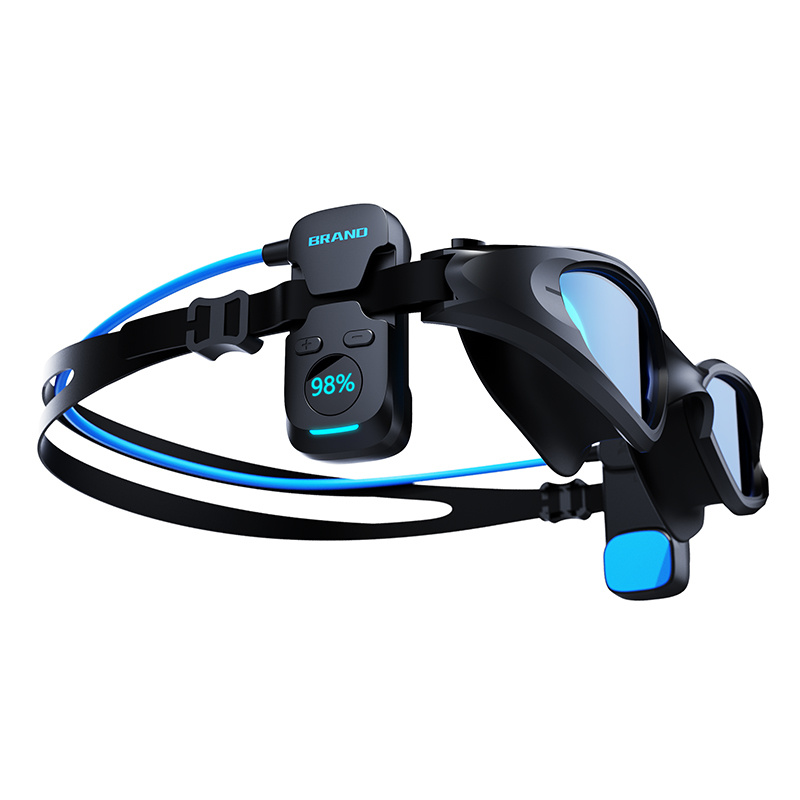 骨傳導耳機新品游泳骨传导耳机 IPX8 防水蓝牙耳机带 MP3 8G 记忆耳机用于潜水