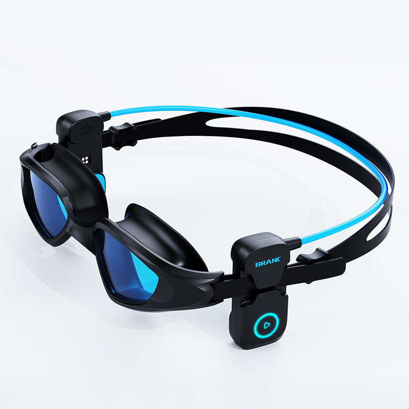 骨傳導耳機新品游泳骨传导耳机 IPX8 防水蓝牙耳机带 MP3 8G 记忆耳机用于潜水