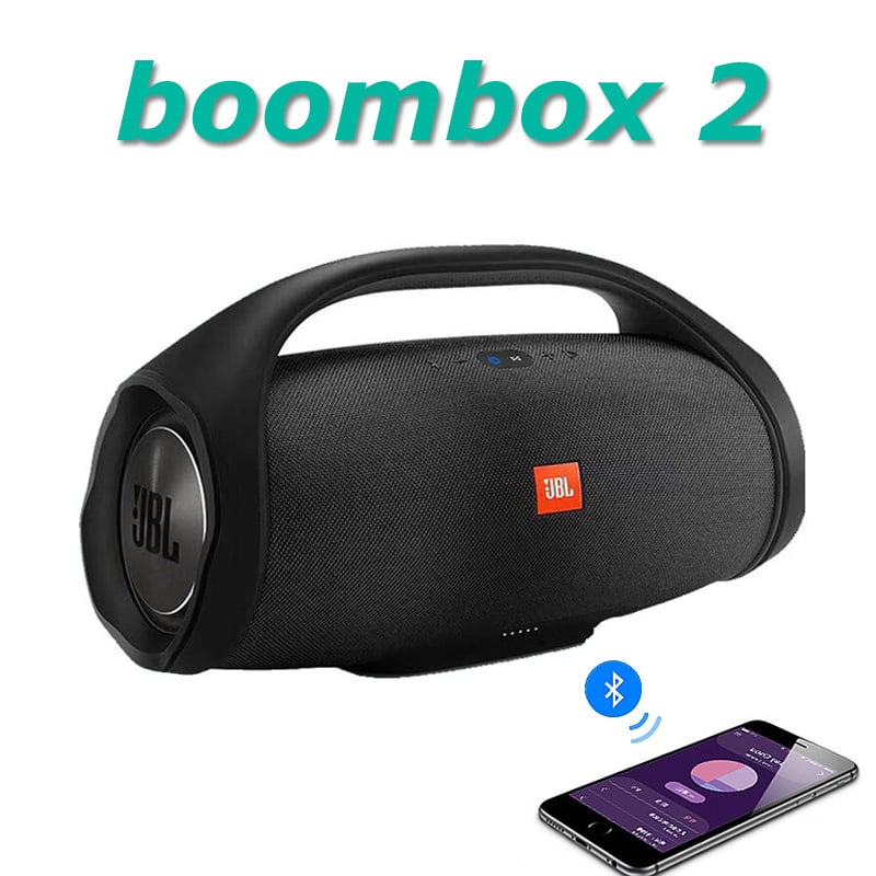便携喇叭Boombox 2 便携式无线蓝牙音箱 Boombox 防水扬声器动态音乐低音炮户外立体声 Som