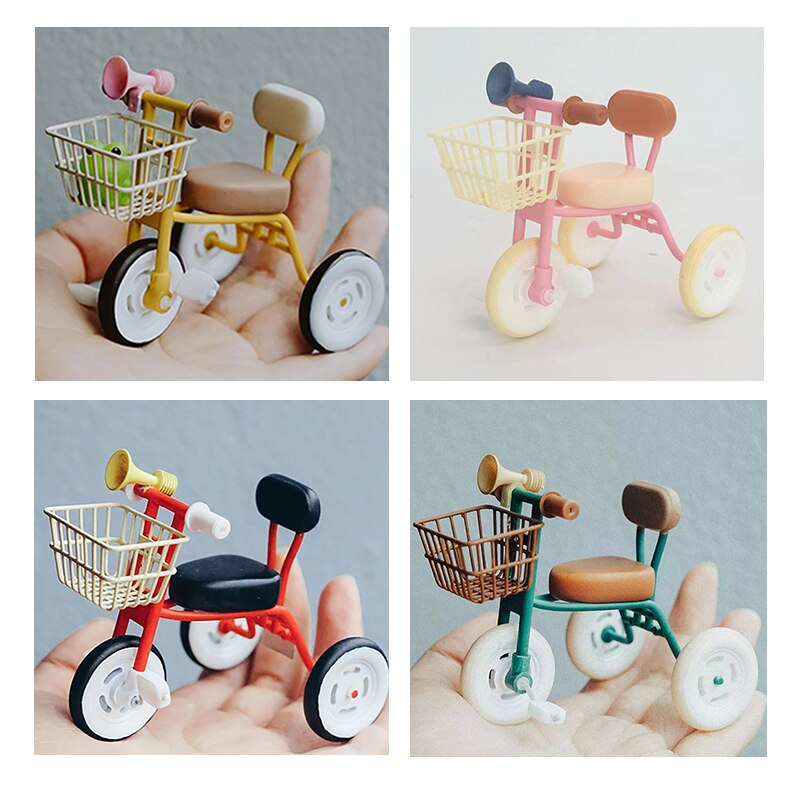 家具玩具YESTARY 娃娃屋玩具 1 12 Bjd 娃娃配件 Obitsu 11 娃娃屋家具 1 8 娃娃时尚小三轮车女孩礼物