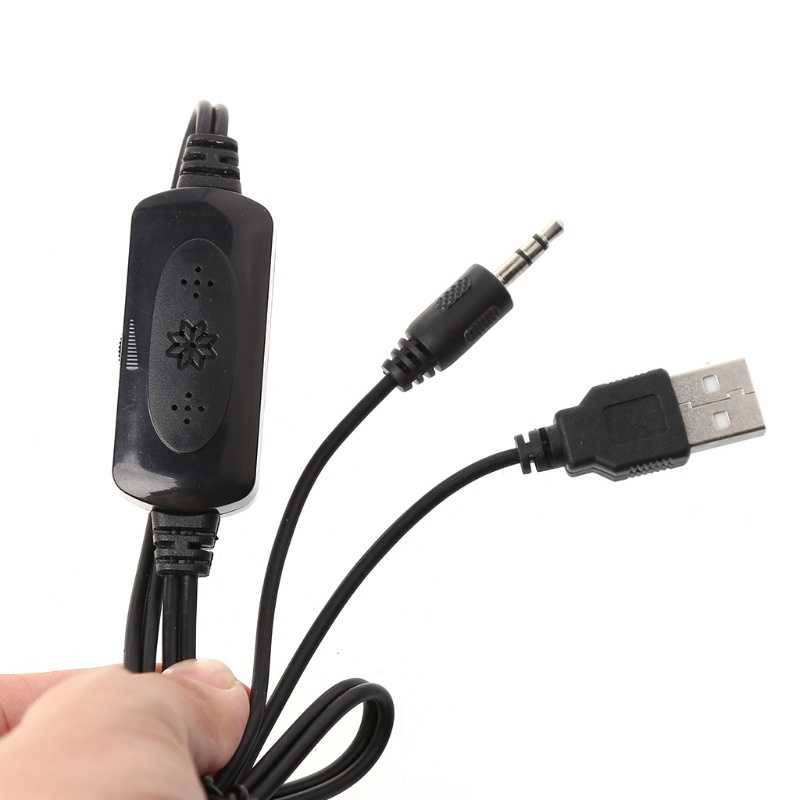 筆記本音箱全新 1 對迷你 USB 供電線控立體聲夾式揚聲器適用於筆記本電腦