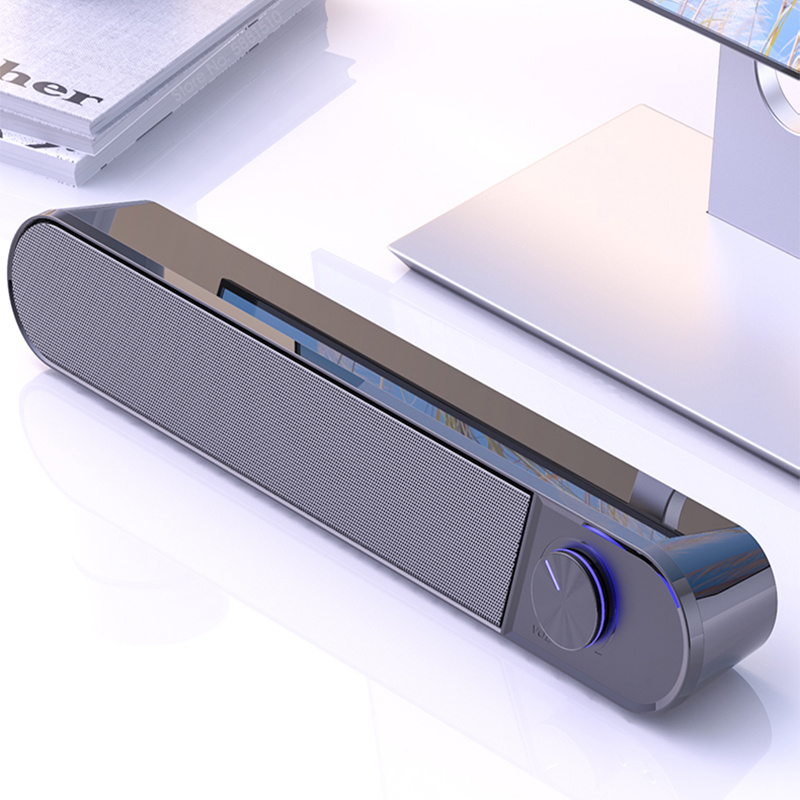筆記本音箱藍牙電腦音箱條高保真立體聲低音炮有線筆記本電腦輔助