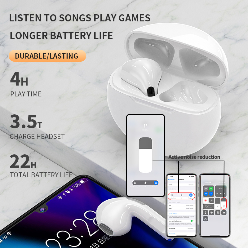 掛耳耳機Olaf 新款 TWS 無線耳機藍牙耳機耳機帶觸控 9D 立體聲麥克風運動耳機藍牙耳塞