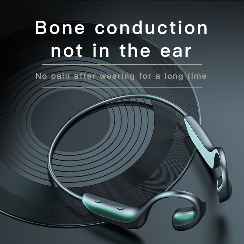 骨傳導耳機G100無線藍牙耳機環繞聲骨傳導耳機防水運動降噪耳塞式耳機