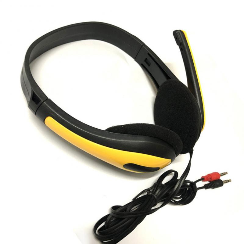 有綫耳機有線遊戲耳機耳機 3.5 毫米耳罩式立體聲遊戲耳機帶麥克風，適用於 PS3 PS4 PC 遊戲玩家專業耳機