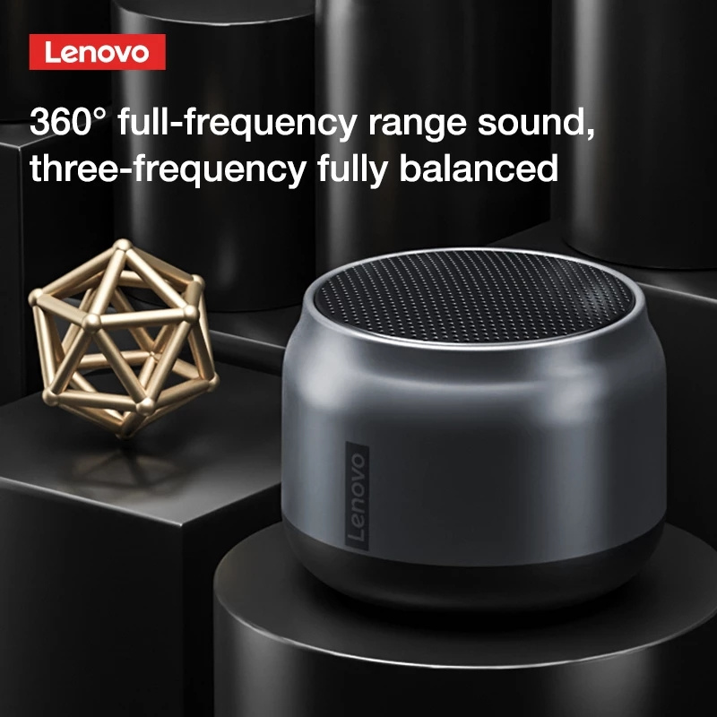 低音炮Lenovo LP40 K3 Portable microphone Bluetooth Speaker Wireless Performace HiFi Loudspeaker Extended Bass and Treble Speaker