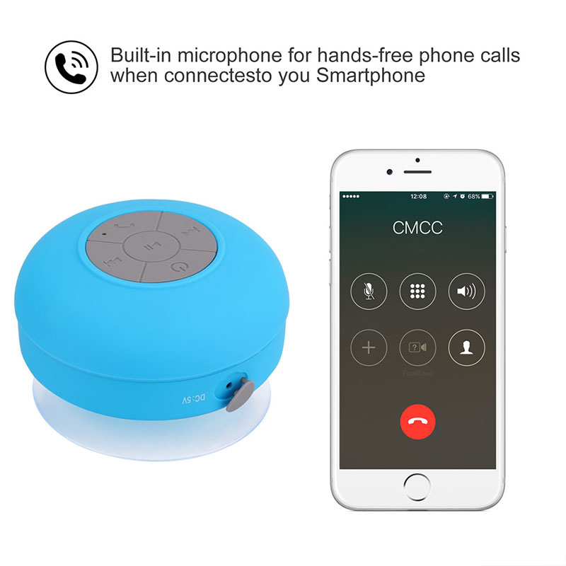 防水音箱藍牙音箱防水吸盤音響便攜無線音箱迷你音箱適用於iPhone華為小米