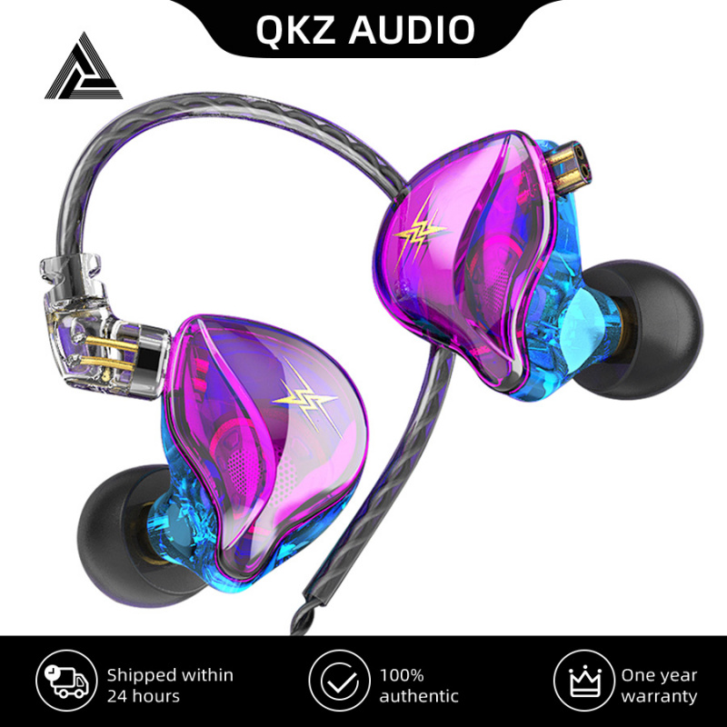 低音炮QKZ ZXT EDX PRO 耳機 1 動態 HIFI 低音耳塞入耳式監聽耳機運動降噪耳機 ES4 ZST X ED9