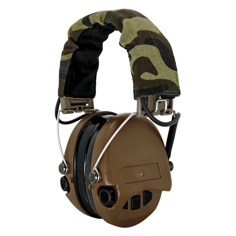 有綫耳機戰術電子降噪拾音矽膠耳罩 SORDIN IPSC 狩獵聽力保護射擊耳罩耳機
