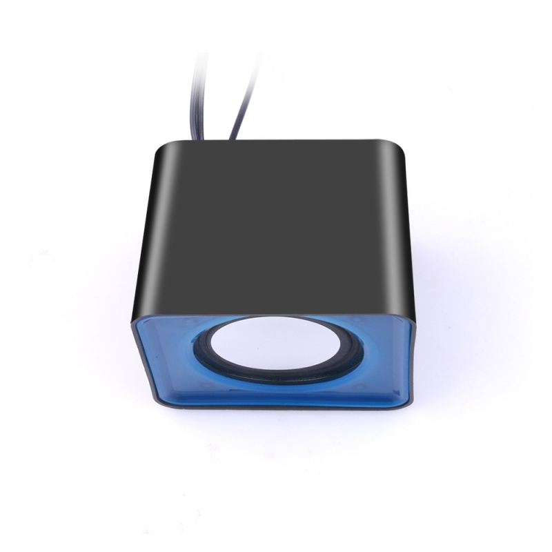電腦喇叭便攜式 USB 2.0 音樂揚聲器迷你音樂立體聲揚聲器 3.5 毫米插頭用於多媒體台式電腦筆記本