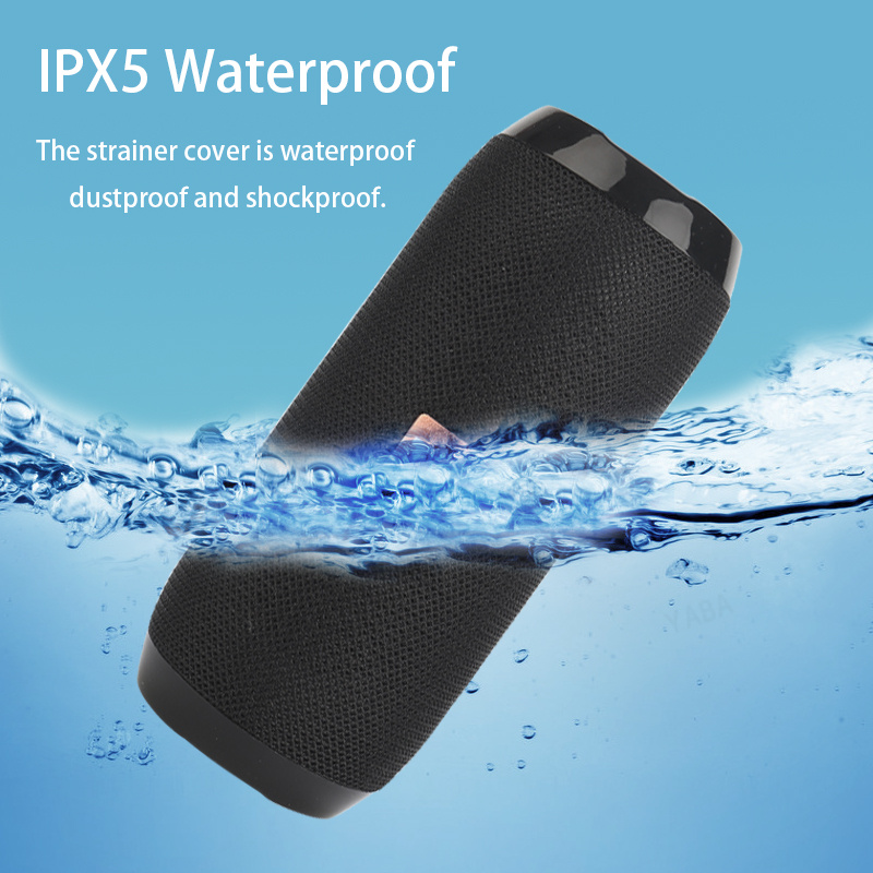 便携喇叭Portable Speaker Wireless Bluetooth-compatible Column Waterproof Outdoor USB AUX TF FM Radio Subwoofer