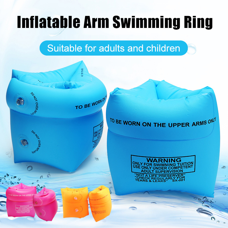 游泳圈Arm Floaties Inflatable Swim Arm Bands Floater Sleeves Swimming Rings Tube Armlets for Kids Adults ASD